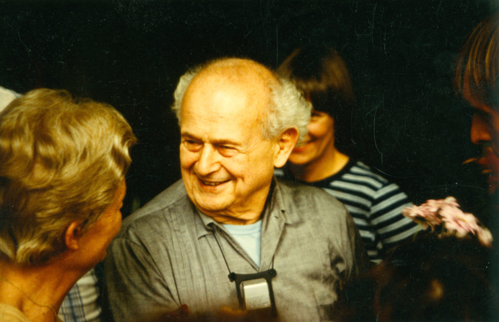 Moshe Feldenkrais in Freiburg 1981